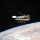 El telescopio espacial Hubble.